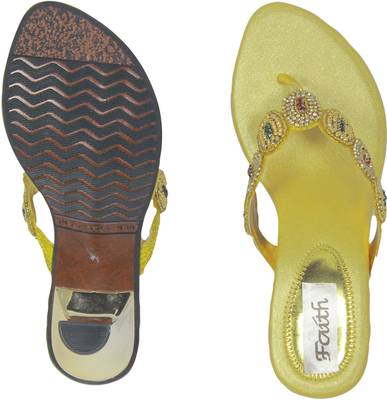 Faith Women Gold Heels