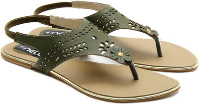 

Nell Women C,Green Flats