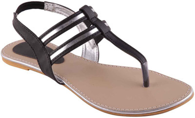 

Adorn Women Balck Flats