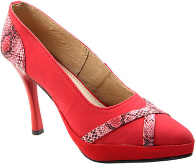 Adorn Women Red Heels