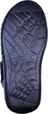 Khadim's Men Black Sandals