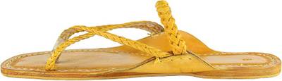 eKolhapuri Men Yellow Sandals