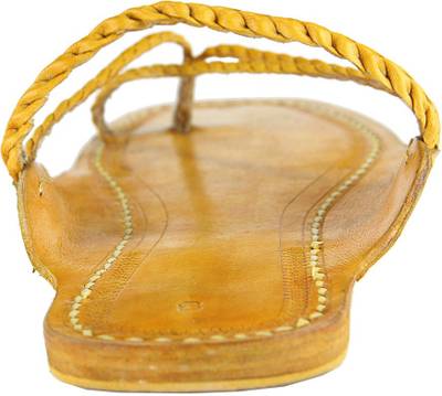 eKolhapuri Men Yellow Sandals