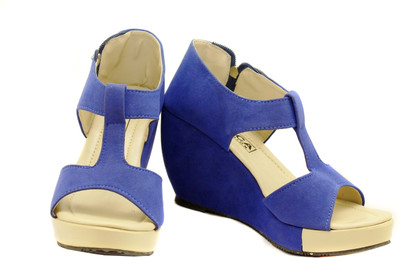 

Luca Fashion Girls Wedges(Blue