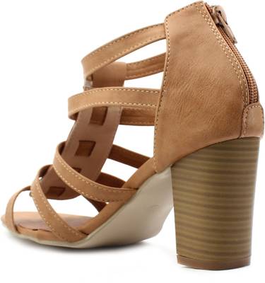 Shuberry Women Tan Heels