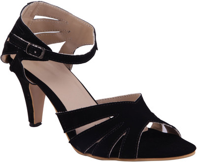 

Adorn Women Black Heels