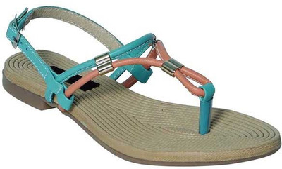 

saffey Women Green Flats