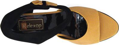 Relexop Women YELLOW Heels