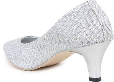 Shoetopia Women White Heels