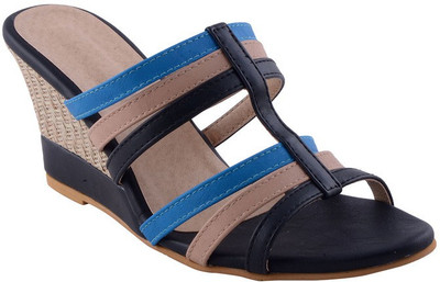 

Adorn Women Black Wedges