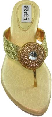Faith Women Gold Heels