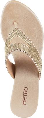Metro Women 15,Gold Heels