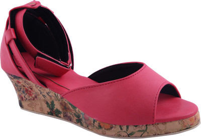 

Adorn Women Red Wedges