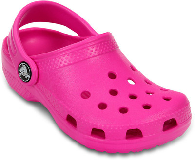 Crocs Boys & Girls Slip-on Clogs(Pink, Neon magenta