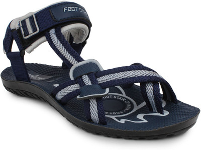 

11e Men Grey::Blue Sandals