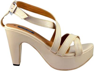 Leatherwood1 Women GhostWhite Heels