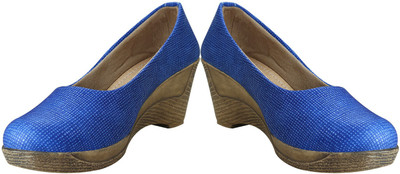 

Rare Women Blue Wedges