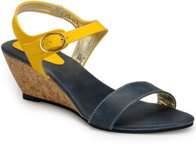 

Nell Women Blue Wedges