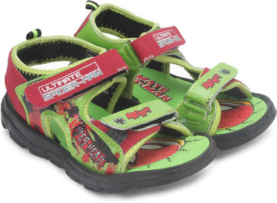Spiderman Boys Sports Sandals(Green