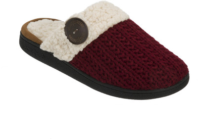 

Dearfoams Women Red Clogs