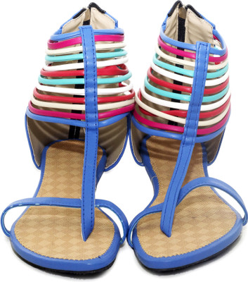 

Fashionitz Women Blue Flats