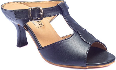 

Dolphin Miles Women Black Heels