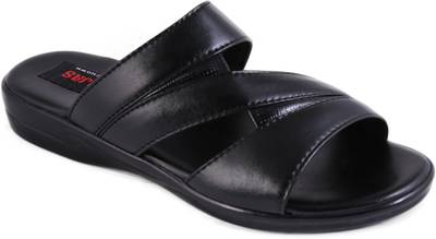 Balujas Men Black Sandals