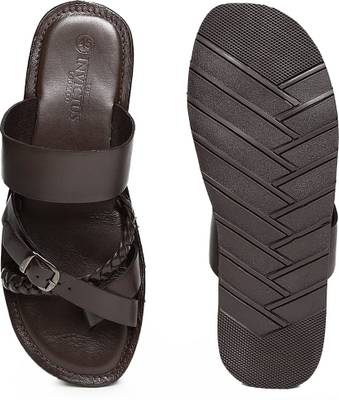 Invictus Men Black Sandals