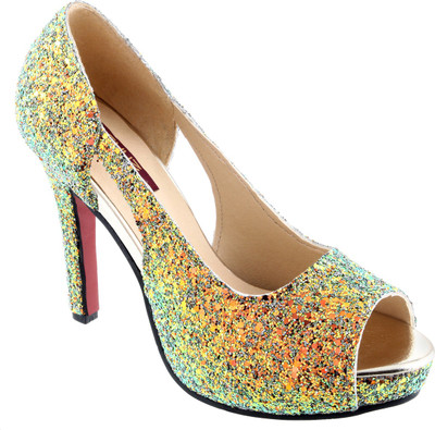 

Shuz Touch Women GOLDEN Heels