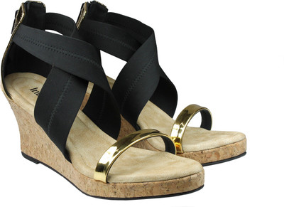 

Inc.5 Women BLACK Wedges