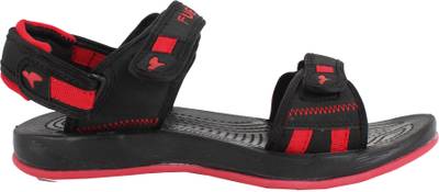 Fuel Men Black Sandals