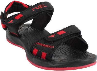 Fuel Men Black Sandals