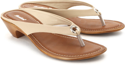 

Bata Women Beige Heels