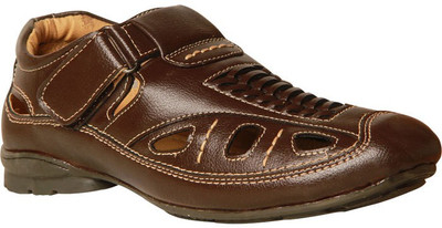 

Bata Men Brown Sandals