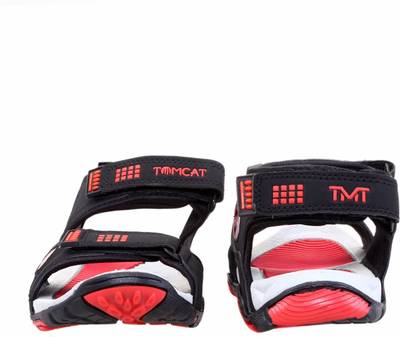 Tomcat Men Black, Red Sandals