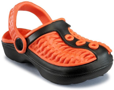 

Olvin Boys & Girls Clogs, Orange;black