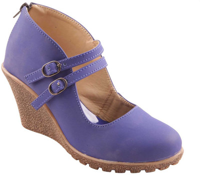 

Adorn Women Blue Wedges