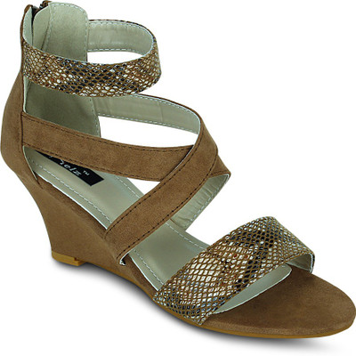 

Kielz Women Tan Wedges