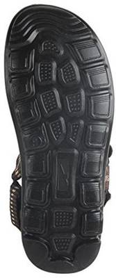 Sparx Men Black Sandals