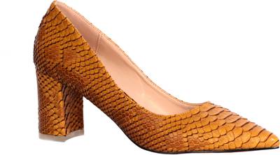 OLMIITE Women Tan Heels