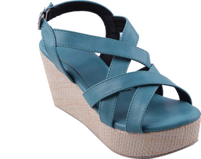 

Adorn Women Blue Wedges