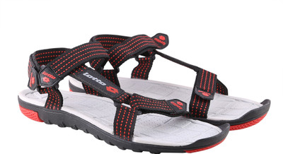 

Lotto Men Grey/Red Sports Sandals