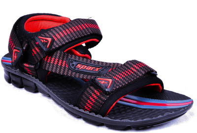 

Sparx Men Black Red Sports Sandals