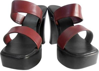 Lily Women Maroon Heels