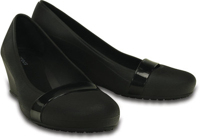 

Crocs Women Black Wedges