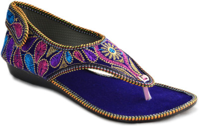 

Myra Women Blue Flats
