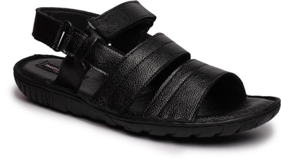 

Feather Leather Men Black Casual