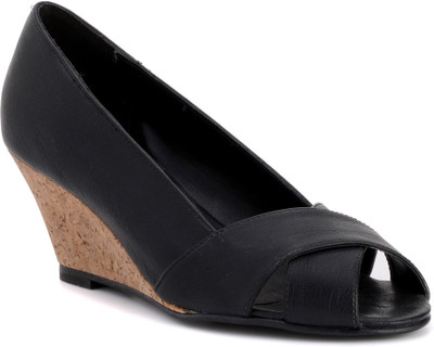

Bruno Manetti Women Black Wedges