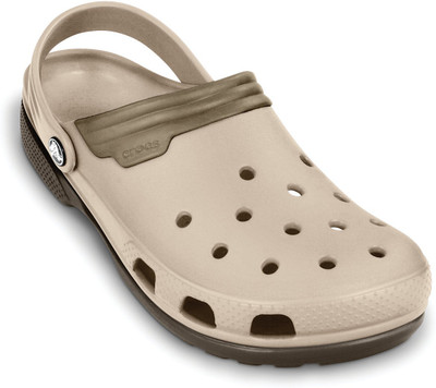 Crocs Men Off White Clogs