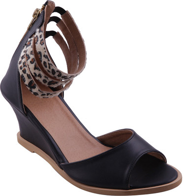 

Adorn Women Black Wedges